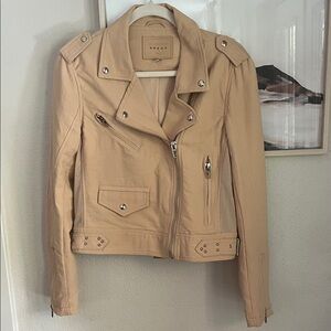 Blanknyc cotton moto jacket